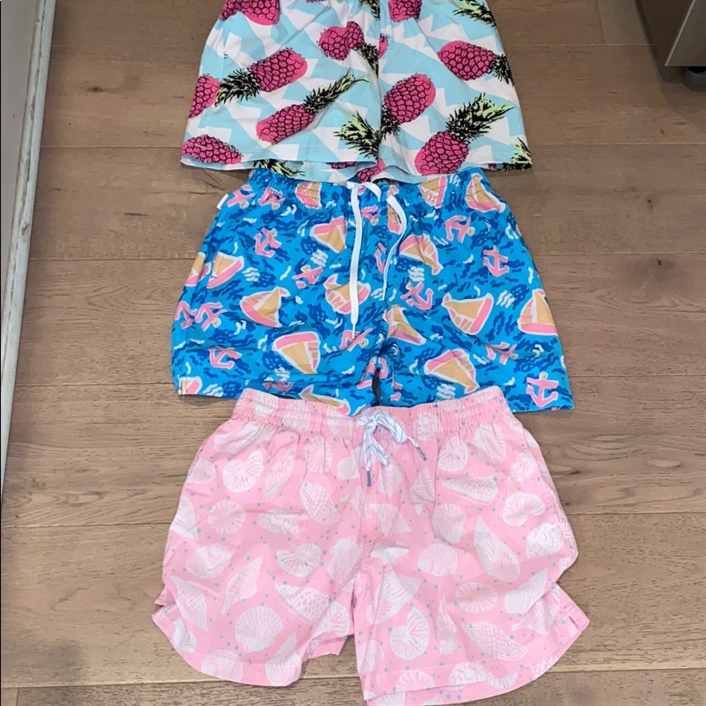 Chubbies swim suits.